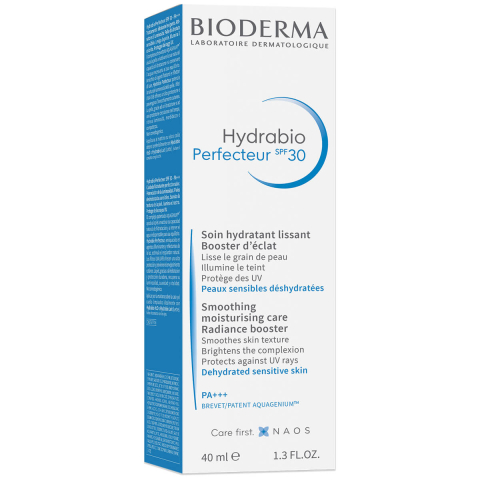 Hydrabio Солнцезащитный крем для обезвоженной кожи Перфектор, SPF30, 40 мл, Bioderma