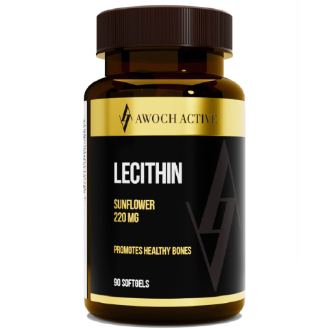 Лецитин, 90 капсул, AWOCHACTIVE