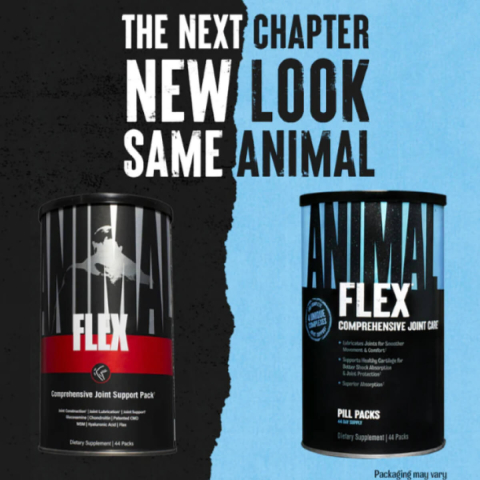 Комплекс для суставов и связок для спорта Animal Flex, 44 пакета, Universal Nutrition